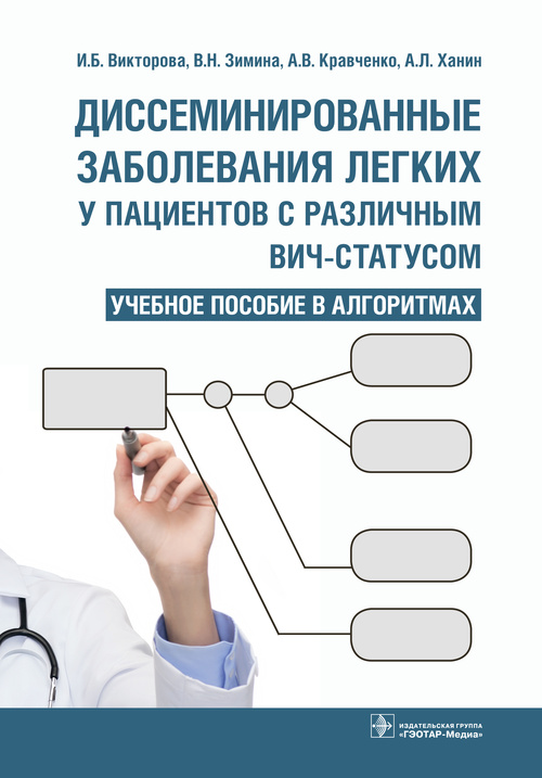 Диссеминированные заболевания легких у пациентов с различным ВИЧ-статусом. Учебное пособие в алгоритмах